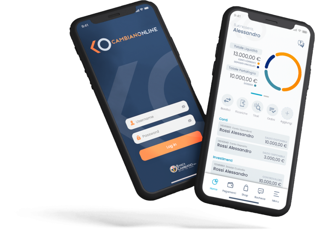Banca Cambiano app cambianonline